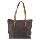 LOUIS VUITTON Monogram Cabas Piano Tote Bag M51148 LV Auth 158232-2