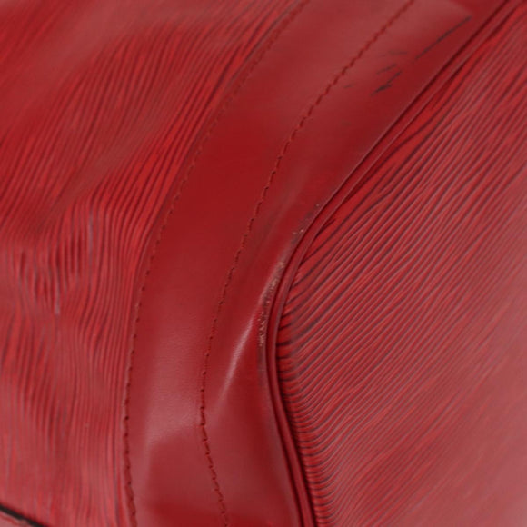 LOUIS VUITTON Epi Noe Shoulder Bag Red M44007 LV Auth 158236