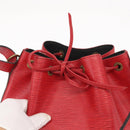 LOUIS VUITTON Epi Noe Shoulder Bag Red M44007 LV Auth 158236-10