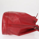 LOUIS VUITTON Epi Noe Shoulder Bag Red M44007 LV Auth 158236-3