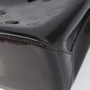 LOUIS VUITTON Monogram Vernis Wilshire PM Hand Bag Amarante M93641 Auth 158237-9