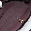 LOUIS VUITTON Monogram Vernis Wilshire PM Hand Bag Amarante M93641 Auth 158237-11