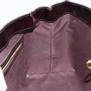 LOUIS VUITTON Monogram Vernis Wilshire PM Hand Bag Amarante M93641 Auth 158237-18