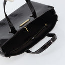 LOUIS VUITTON Monogram Vernis Wilshire PM Hand Bag Amarante M93641 Auth 158237-6