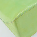 LOUIS VUITTON Monogram Vernis Reade MM Hand Bag Peppermint M91305 LV Auth 158238-14