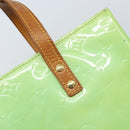 LOUIS VUITTON Monogram Vernis Reade MM Hand Bag Peppermint M91305 LV Auth 158238-10