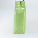 LOUIS VUITTON Monogram Vernis Reade MM Hand Bag Peppermint M91305 LV Auth 158238-3