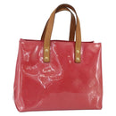 LOUIS VUITTON Monogram Vernis Reade PM Hand Bag Fran Boise M9132F LV Auth 158239-1