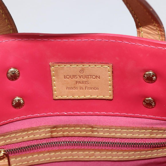 LOUIS VUITTON Monogram Vernis Reade PM Hand Bag Fran Boise M9132F LV Auth 158239