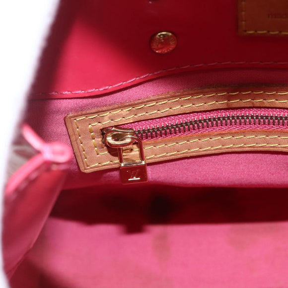 LOUIS VUITTON Monogram Vernis Reade PM Hand Bag Fran Boise M9132F LV Auth 158239