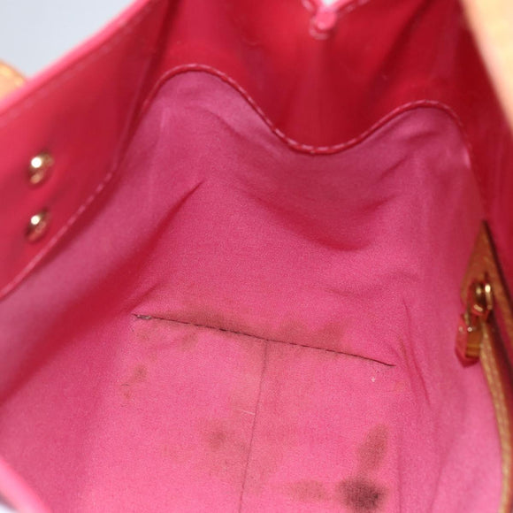LOUIS VUITTON Monogram Vernis Reade PM Hand Bag Fran Boise M9132F LV Auth 158239