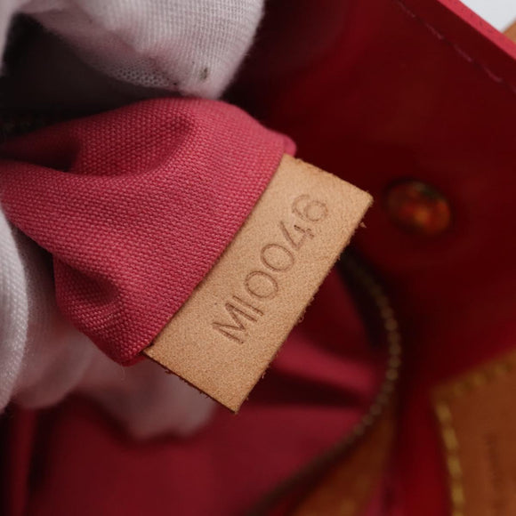 LOUIS VUITTON Monogram Vernis Reade PM Hand Bag Fran Boise M9132F LV Auth 158239