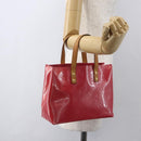 LOUIS VUITTON Monogram Vernis Reade PM Hand Bag Fran Boise M9132F LV Auth 158239-21