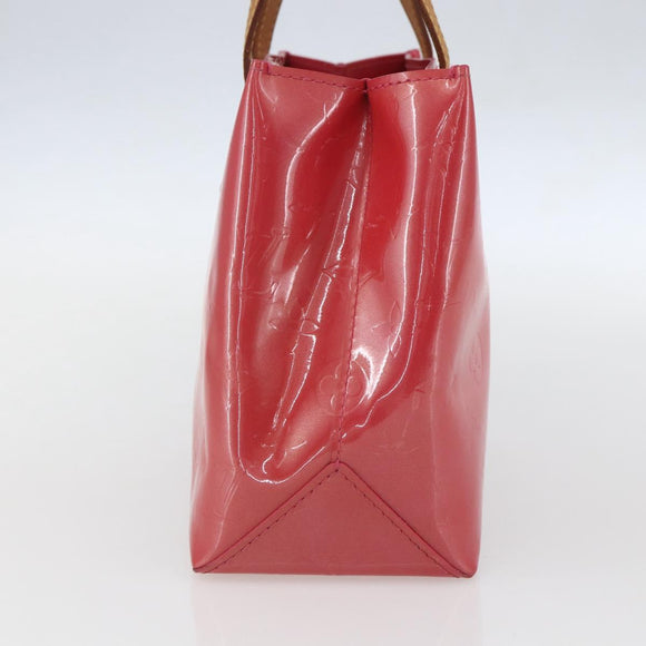 LOUIS VUITTON Monogram Vernis Reade PM Hand Bag Fran Boise M9132F LV Auth 158239
