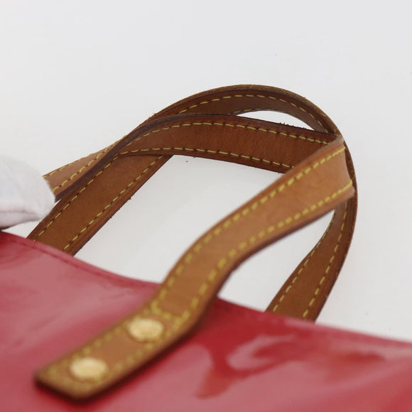 LOUIS VUITTON Monogram Vernis Reade PM Hand Bag Fran Boise M9132F LV Auth 158239