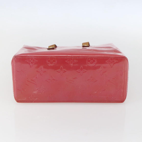 LOUIS VUITTON Monogram Vernis Reade PM Hand Bag Fran Boise M9132F LV Auth 158239