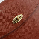 LOUIS VUITTON Epi Malesherbes Hand Bag Brown M52373 LV Auth 158240-14