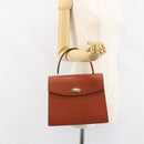 LOUIS VUITTON Epi Malesherbes Hand Bag Brown M52373 LV Auth 158240-23