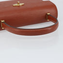 LOUIS VUITTON Epi Malesherbes Hand Bag Brown M52373 LV Auth 158240-7