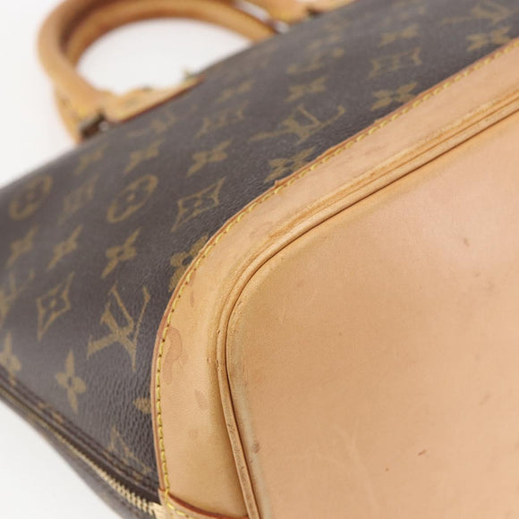 LOUIS VUITTON Monogram Alma Hand Bag M51130 LV Auth 158241A