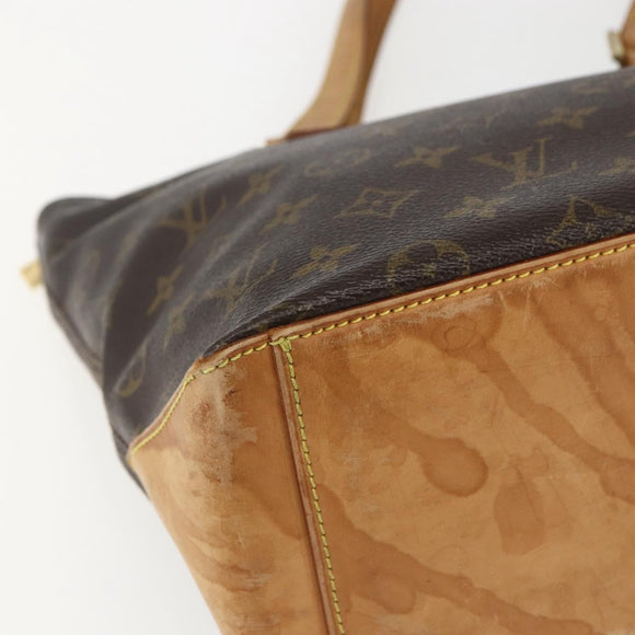 LOUIS VUITTON Monogram Cabas Piano Tote Bag M51148 LV Auth 158246