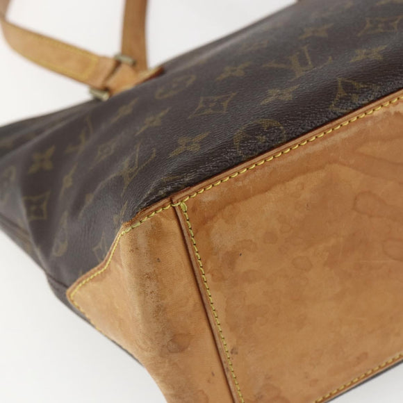 LOUIS VUITTON Monogram Cabas Piano Tote Bag M51148 LV Auth 158246