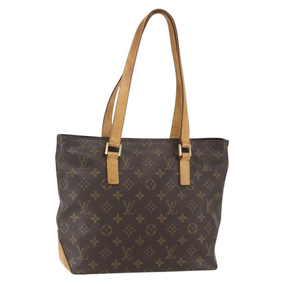LOUIS VUITTON Monogram Cabas Piano Tote Bag M51148 LV Auth 158246