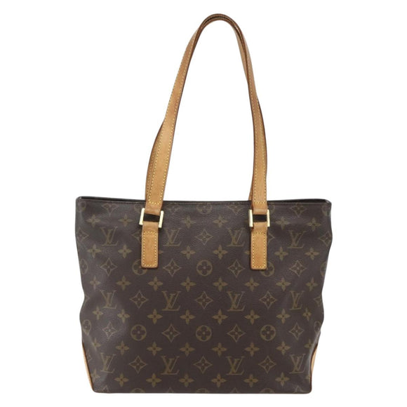 LOUIS VUITTON Monogram Cabas Piano Tote Bag M51148 LV Auth 158246