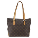 LOUIS VUITTON Monogram Cabas Piano Tote Bag M51148 LV Auth 158246-2