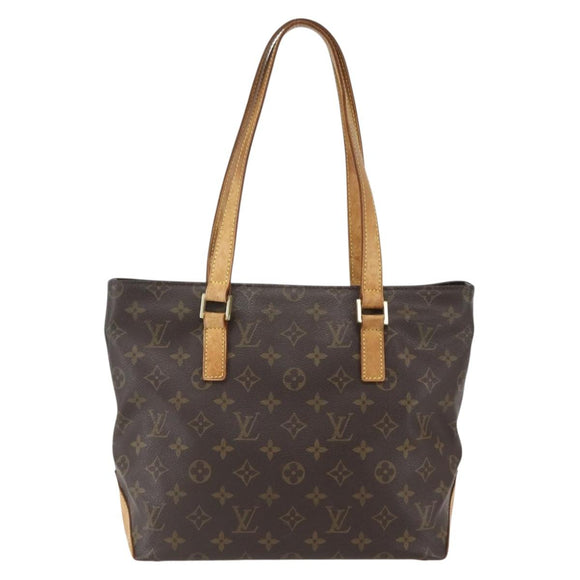 LOUIS VUITTON Monogram Cabas Piano Tote Bag M51148 LV Auth 158246