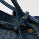 LOUIS VUITTON Epi Petit Noe Shoulder Bag Blue M44105 LV Auth 158249-9