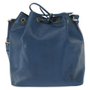 LOUIS VUITTON Epi Petit Noe Shoulder Bag Blue M44105 LV Auth 158249-13