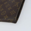 LOUIS VUITTON Monogram Posh Documents Clutch Bag M53456 LV Auth 158250-15