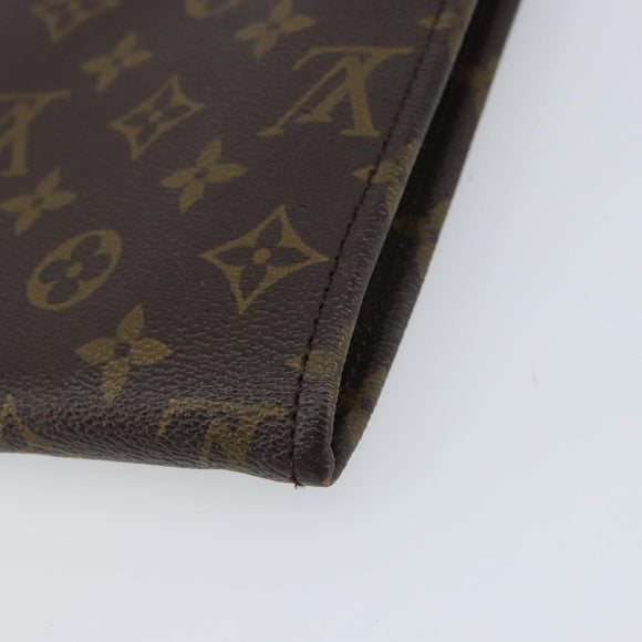 LOUIS VUITTON Monogram Posh Documents Clutch Bag M53456 LV Auth 158250