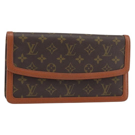 LOUIS VUITTON Monogram Pochette Dam PM Clutch Bag M51812 LV Auth 158259