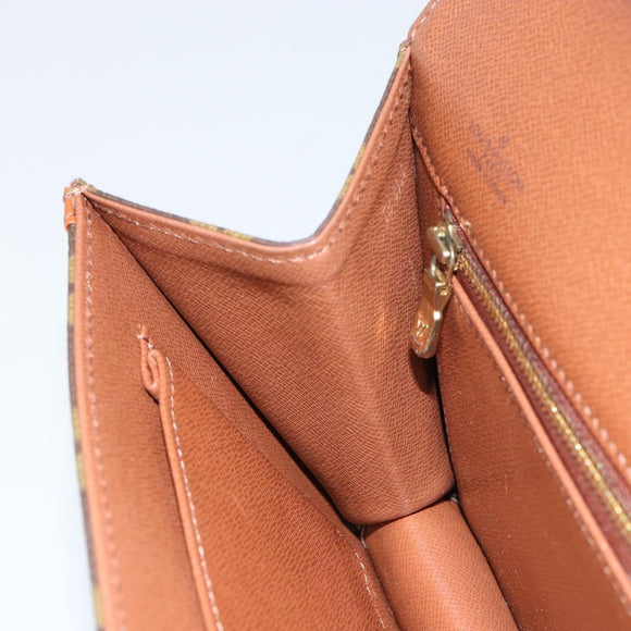 LOUIS VUITTON Monogram Pochette Dam PM Clutch Bag M51812 LV Auth 158259