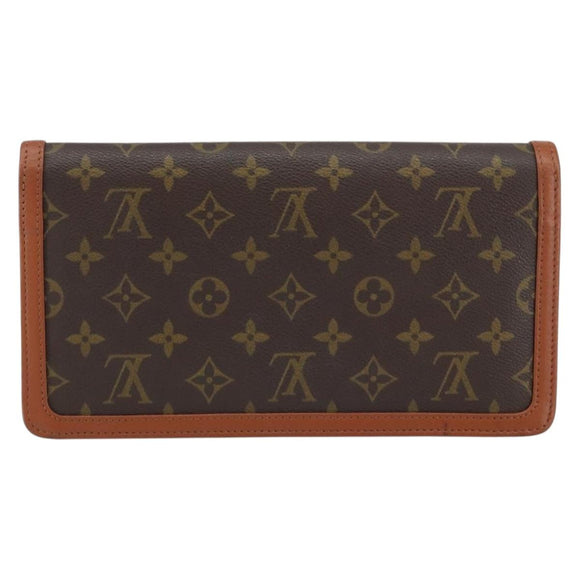 LOUIS VUITTON Monogram Pochette Dam PM Clutch Bag M51812 LV Auth 158259