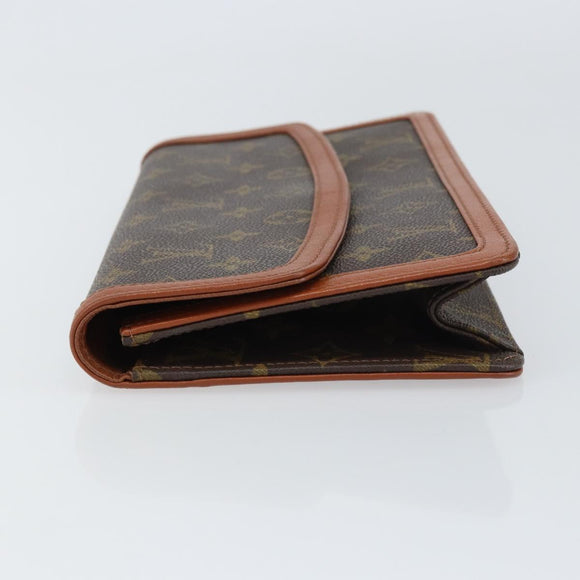 LOUIS VUITTON Monogram Pochette Dam PM Clutch Bag M51812 LV Auth 158259