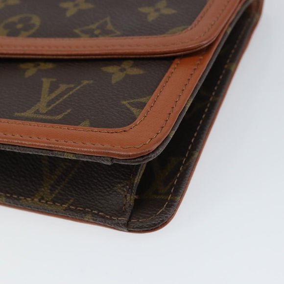 LOUIS VUITTON Monogram Pochette Dam PM Clutch Bag M51812 LV Auth 158259