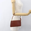 LOUIS VUITTON Epi Pochette Accessoires Pouch Brown M52953 LV Auth 158264-20