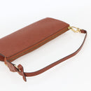 LOUIS VUITTON Epi Pochette Accessoires Pouch Brown M52953 LV Auth 158264-7