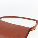 LOUIS VUITTON Epi Pochette Accessoires Pouch Brown M52953 LV Auth 158264-8