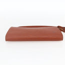 LOUIS VUITTON Epi Pochette Accessoires Pouch Brown M52953 LV Auth 158264-5