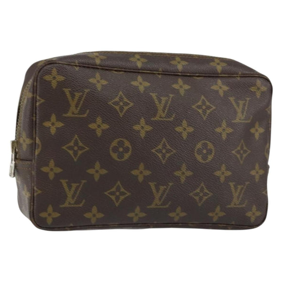 LOUIS VUITTON Monogram Trousse Toilette 23 Clutch Bag M47524 LV Auth 158265
