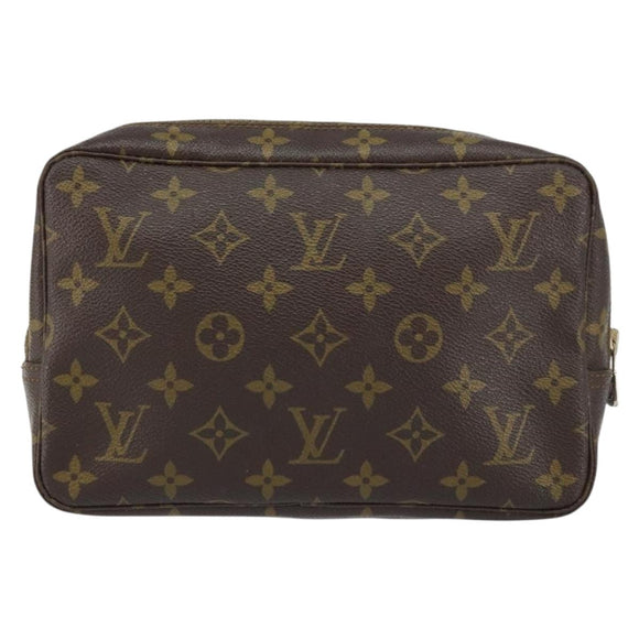 LOUIS VUITTON Monogram Trousse Toilette 23 Clutch Bag M47524 LV Auth 158265