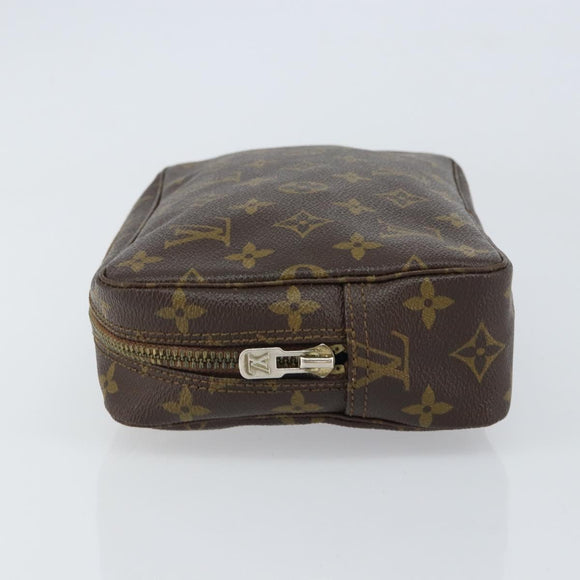 LOUIS VUITTON Monogram Trousse Toilette 23 Clutch Bag M47524 LV Auth 158265