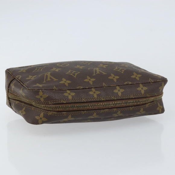 LOUIS VUITTON Monogram Trousse Toilette 23 Clutch Bag M47524 LV Auth 158265