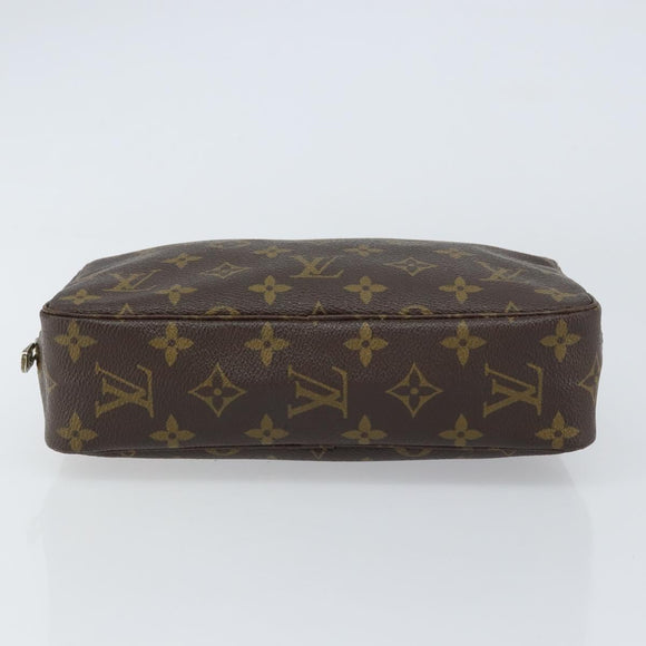 LOUIS VUITTON Monogram Trousse Toilette 23 Clutch Bag M47524 LV Auth 158265