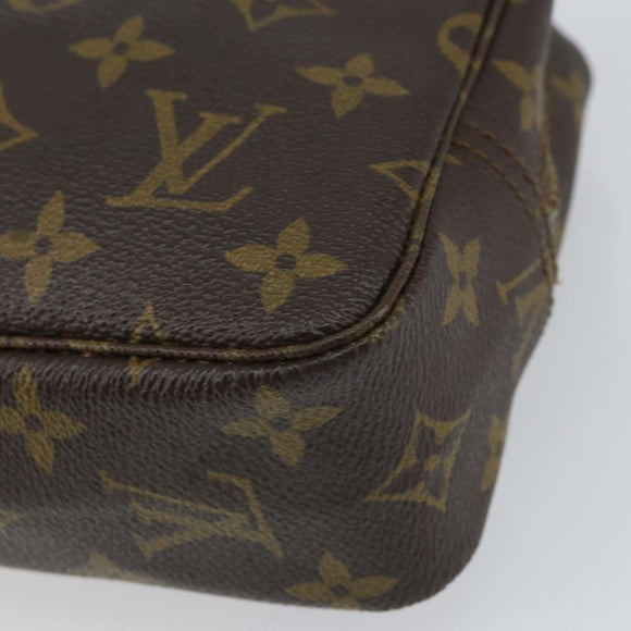 LOUIS VUITTON Monogram Trousse Toilette 23 Clutch Bag M47524 LV Auth 158265
