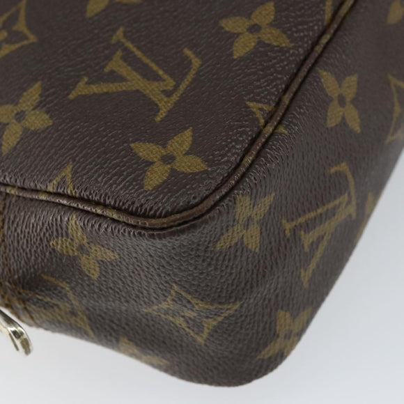LOUIS VUITTON Monogram Trousse Toilette 23 Clutch Bag M47524 LV Auth 158265